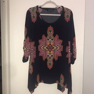 Context top by Lord and Taylor. Size 1X